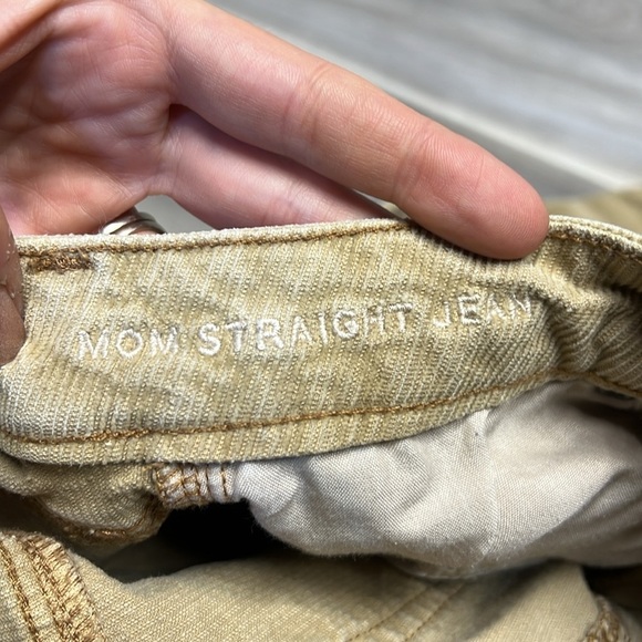American eagle mom straight corduroy pants size 0 - Picture 8 of 9